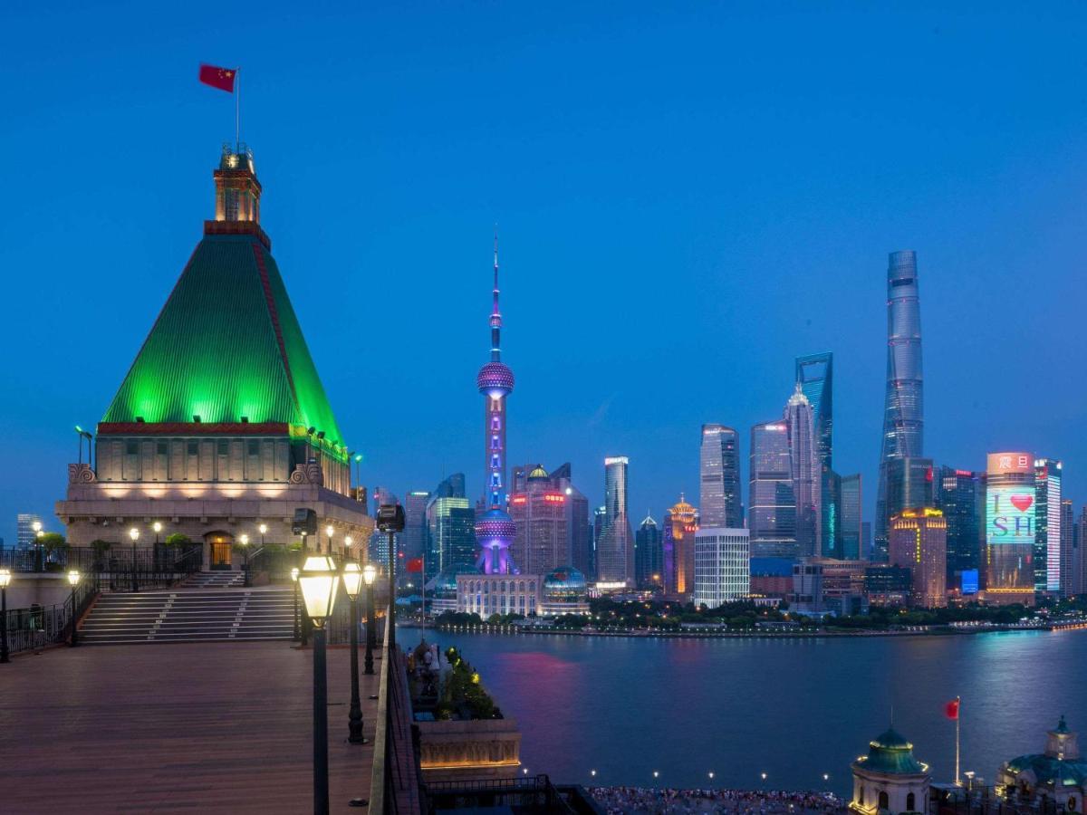 Fairmont Peace Hotel On The Bund Shanghai Eksteriør bilde